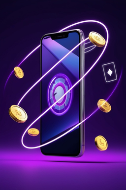 Smartphone con app casino Amonbet