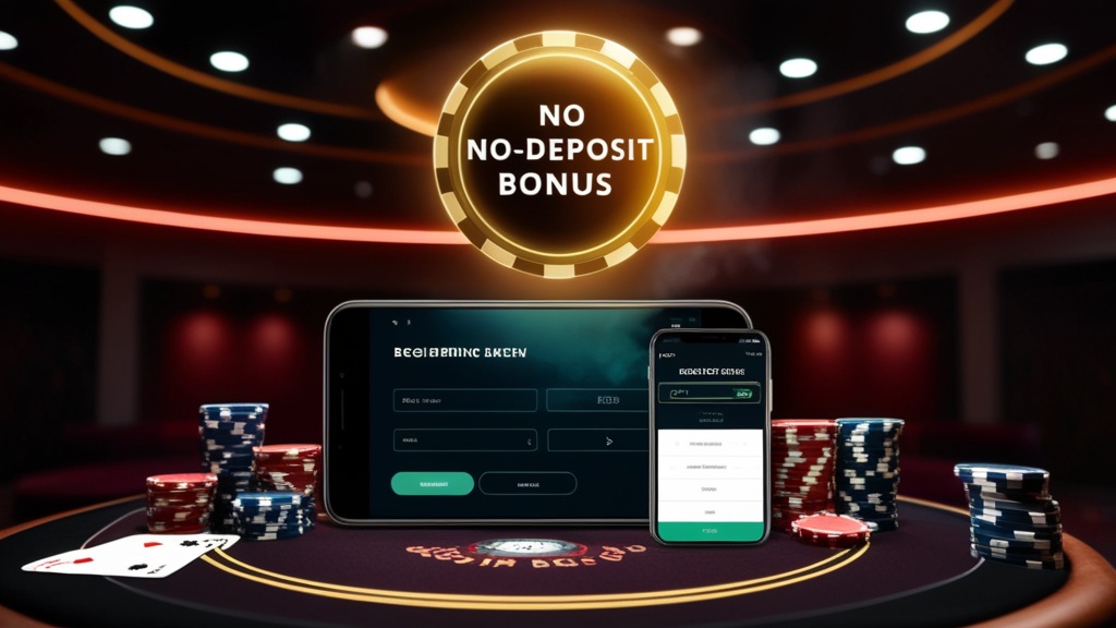 Schermo smartphone con bonus senza deposito e chip luminoso
